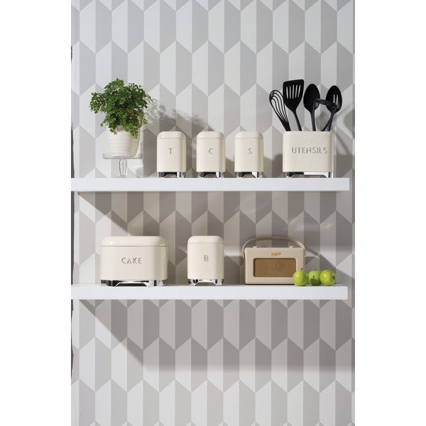 Kreminė duonos dėžutė "Kitchen Craft Lovello-image-1