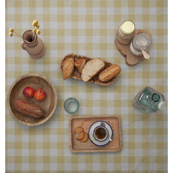 Staltiesė Couture Beige Vichy, 140 x 140 cm-image-2