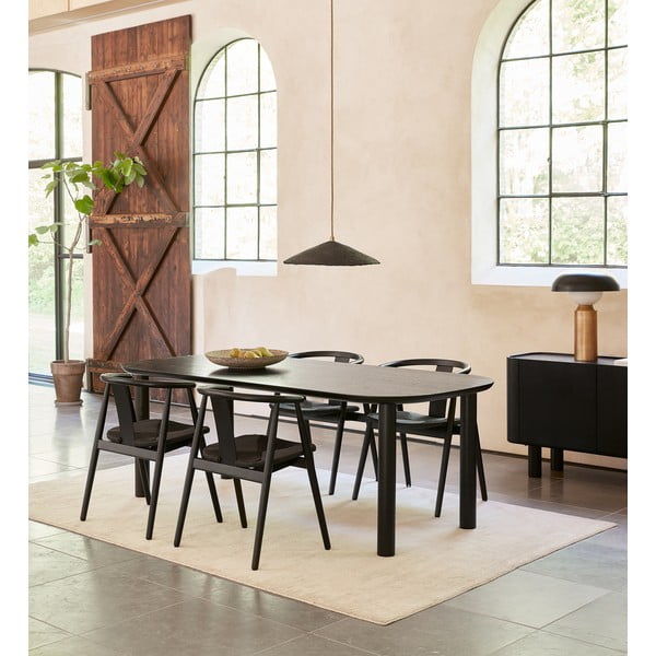 Valgomojo kėdė juodos spalvos Relate – Unique Furniture-image-1