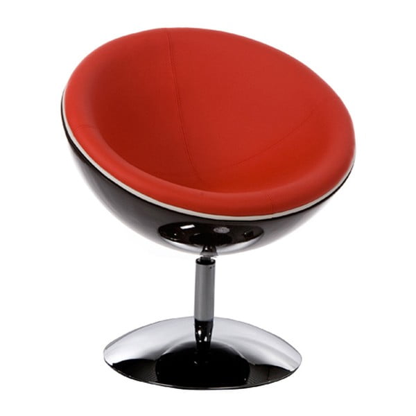 Raudona sukamoji kėdė "Kokoon Sphere
