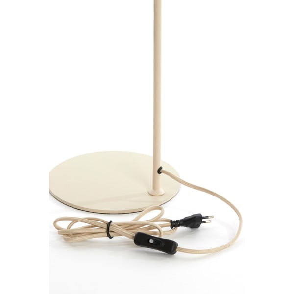 Stalinis šviestuvas smėlio spalvos (aukštis 60,5 cm) su tekstiliniu gaubtu Elati – Light & Living-image-3