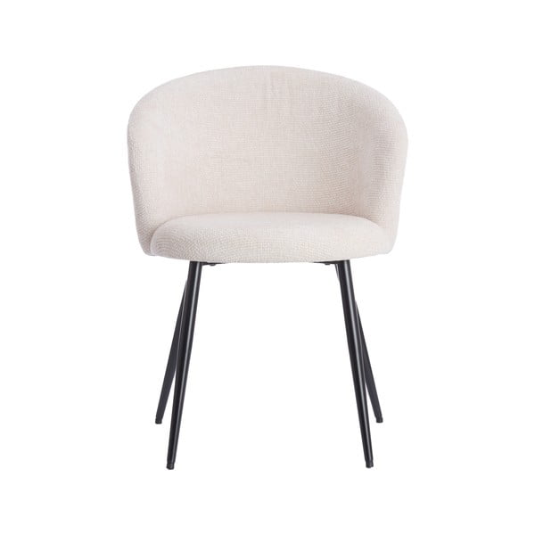 Kreminės spalvos iš metalo valgomojo kėdžių komplektas 2 vnt. Radaja – Light & Living-image-3