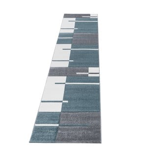 Kilimas mėlynos spalvos/pilkos spalvos 80x300 cm Hawaii – Ayyildiz Carpets