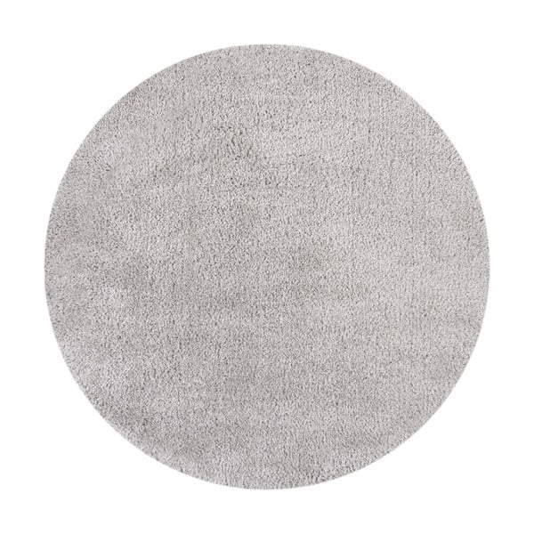 Apvalios formos kilimas šviesiai pilkos spalvos ø 133 cm – Flair Rugs