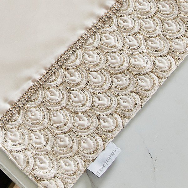 Iš tekstilės padėkliukai 4 vnt. 30x46 cm Deco Sequin – Catherine Lansfield-image-1