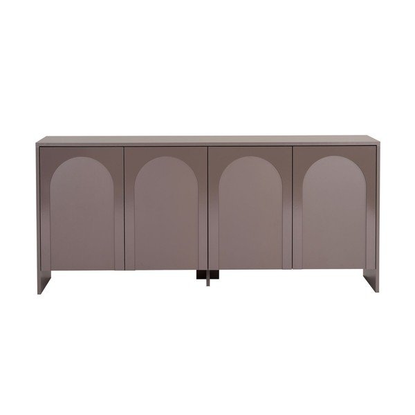 Taupe spalvos šoninė spintelė 180x80x45 cm Arlen  – Kalune Design-image-3