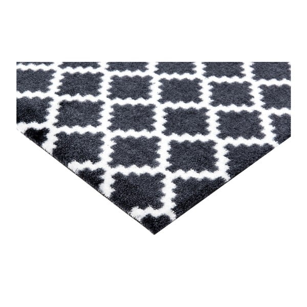 Juodos ir baltos spalvos kilimas Zala Living Elegance, 50 x 70 cm-image-1