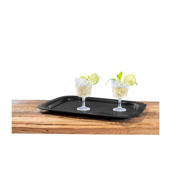 Juodas serviravimo padėklas Wenko Black Outdoor Kitchen-image-3