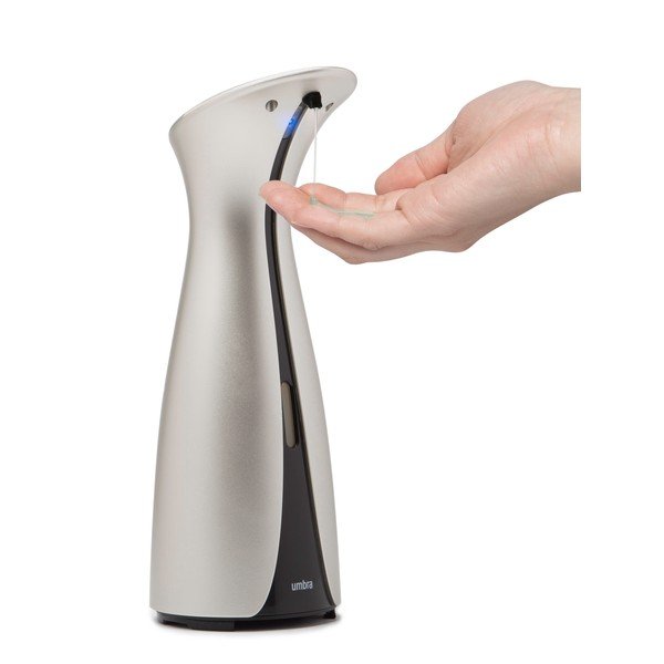 Automatinis muilo dozatorius sidabrinės spalvos 250 ml Otto – Umbra