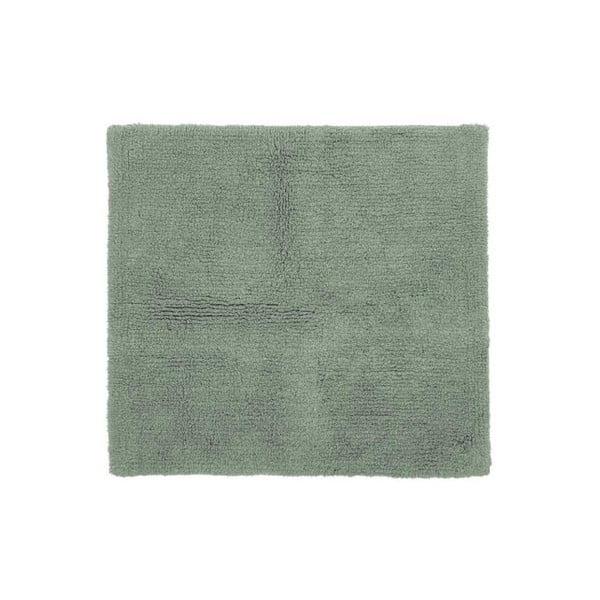Žalias medvilninis vonios kambario kilimėlis Tiseco Home Studio Luca, 60 x 60 cm