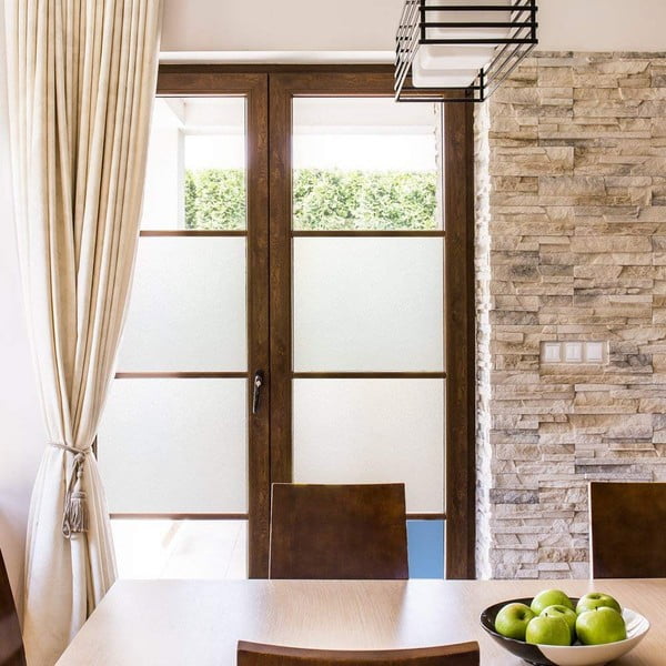 Matinis stiklo lipdukas su apsaugine plėvele Ambiance, aukštis 2 m-image-1