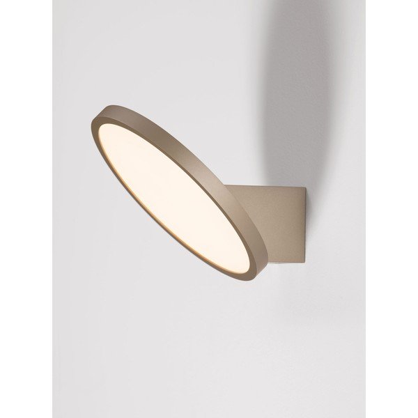Matinės auksinės spalvos iš aliuminio sieninė lempa LED su pritemdymo funkcija Vea – Nova Luce-image-3
