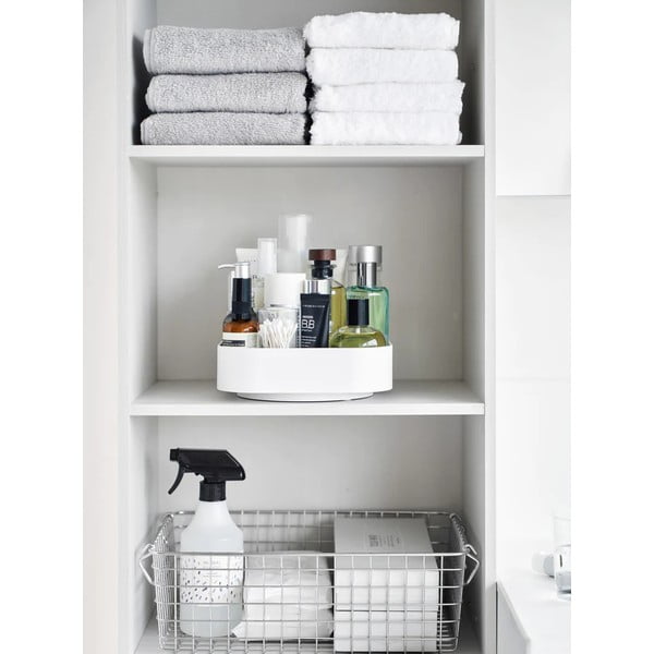 Pasukamas iš plastiko prieskonių indų organizatorius Tower – YAMAZAKI-image-3