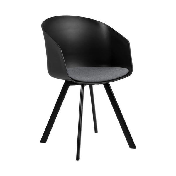 Valgomojo kėdė juodos spalvos/pilkos spalvos Moon – Interstil