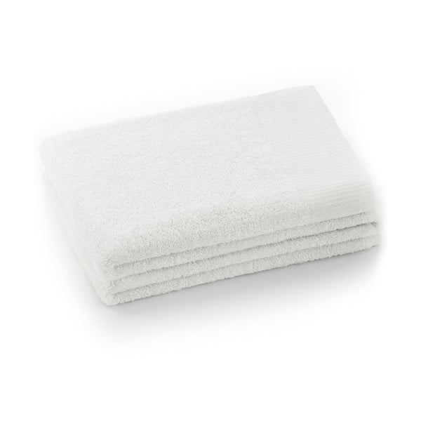Iš frote audinio iš medvilnės vonios rankšluostis baltos spalvos 70x140 cm Amari – AmeliaHome