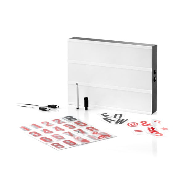 Šviečianti lenta su raidėmis ir pieštuku "InnovaGoods Cinema Box-image-2