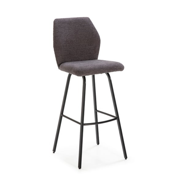 Tamsiai pilkos spalvos baro kėdės, 2 vnt., 75 cm Pol - Marckeric