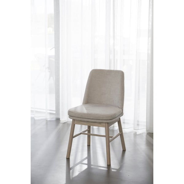 Valgomojo kėdės smėlio spalvos 2 vnt. Amesbury – Rowico-image-1