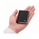 Juodos spalvos šviečianti dekoracija nešiojamas USB BookLight – Gingko