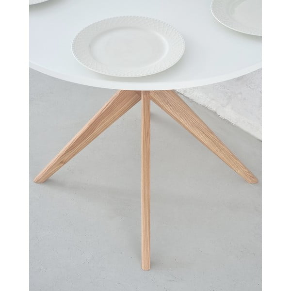 Valgomojo stalas 90x90 cm Jubi – Ragaba-image-2