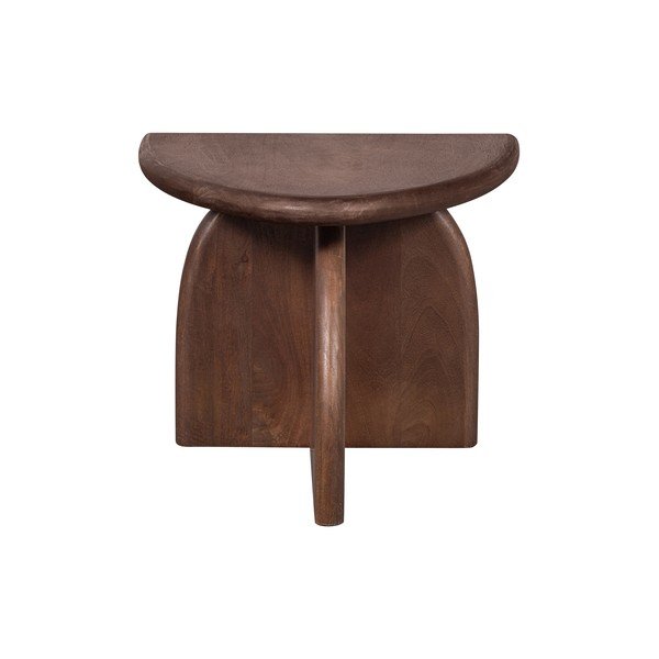 Šoninis stalas iš mango masyvo 50x60 cm Nalin – WOOOD-image-1