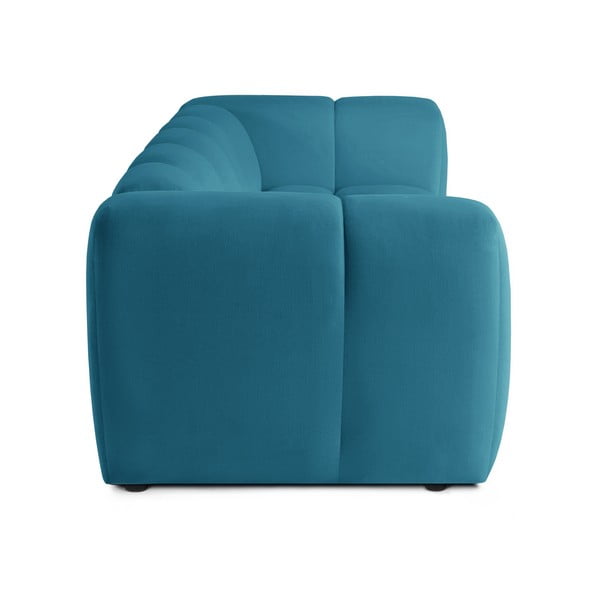Turkio spalvos iš velveto sofa 225 cm Cube – Bonami Selection-image-3