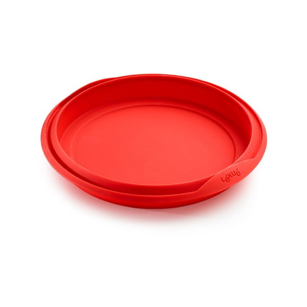 Raudona silikoninė kepimo forma Lékué, ⌀ 29 cm