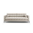 Smėlio spalvos sulankstoma/su sandėliavimo vieta sofa 222 cm Bali – Cosmopolitan Design