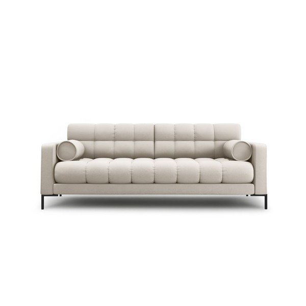 Smėlio spalvos sulankstoma/su sandėliavimo vieta sofa 222 cm Bali – Cosmopolitan Design