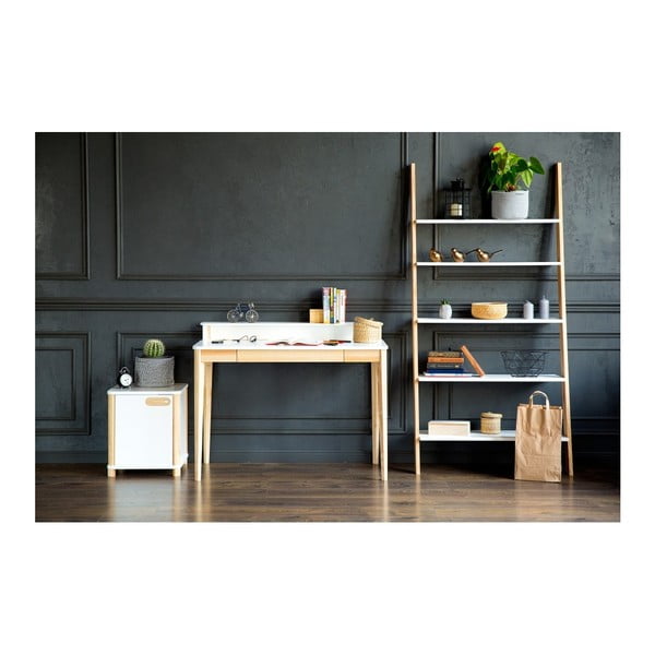 Baltas darbo stalas Ragaba ASHME-image-1