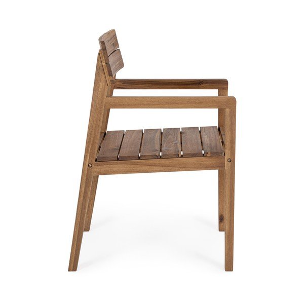 Natūralios spalvos medžio masyvo sodo kėdė Rodano – Bizzotto-image-3