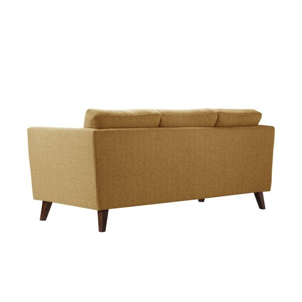 Geltonos spalvos sofa Jalouse Maison Elisa, 207 cm-image-4