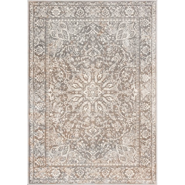 Kilimas pilkos spalvos/smėlio spalvos 120x180 cm Sensi Idra – FD