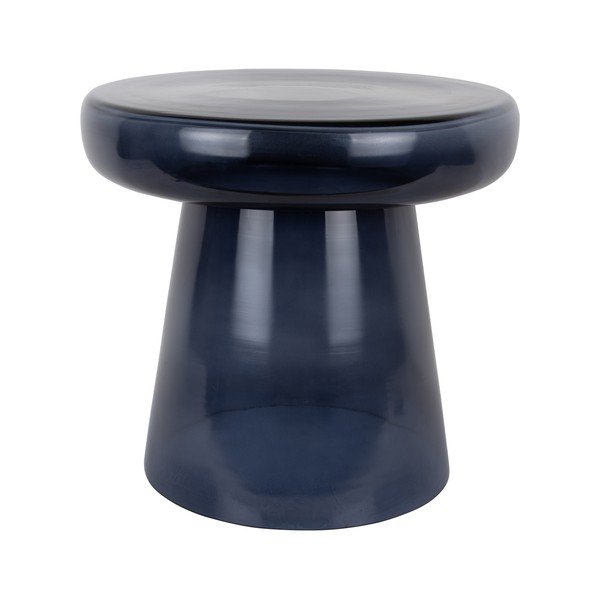 Iš stiklo apvalios formos šoninis stalas ø 41 cm Simpleza  – Leitmotiv