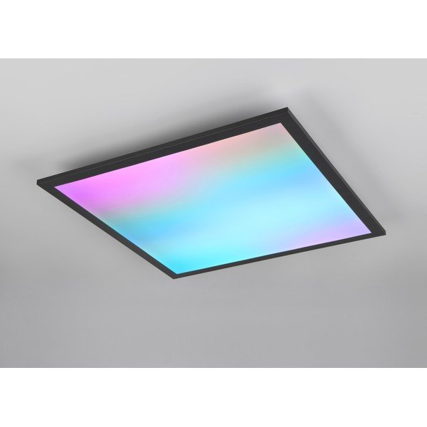Lubinis šviestuvas juodos spalvos LED 44.5x44.5 cm Beta – Reality-image-1