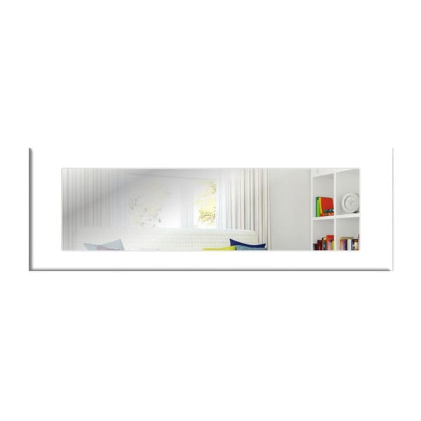 Sieninis veidrodis su baltu rėmu Oyo Concept Eve, 120 x 40 cm