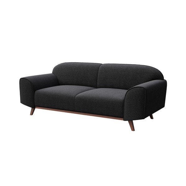 Sofa juodos spalvos 193 cm Nesbo – MESONICA-image-2