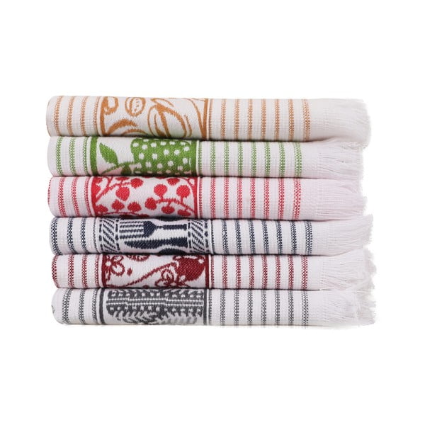 Iš medvilnės virtuvės rankšluosčiai 6 vnt. 40x60 cm Pecete – Foutastic-image-3
