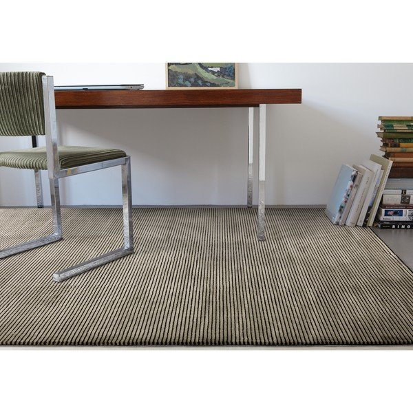 Kilimas khaki spalvos 200x290 cm Kuza – Asiatic Carpets-image-1