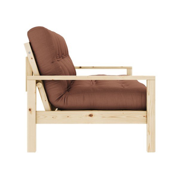 Sulankstoma sofa oranžinės spalvos/rudos spalvos 205 cm Knob – Karup Design-image-4