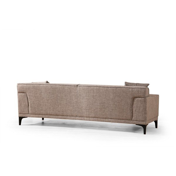 Sofa šviesiai rudos spalvos 215 cm Petra – Balcab Home-image-3