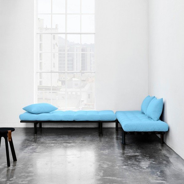 Sofa "Karup Pace Black/Celeste-image-4