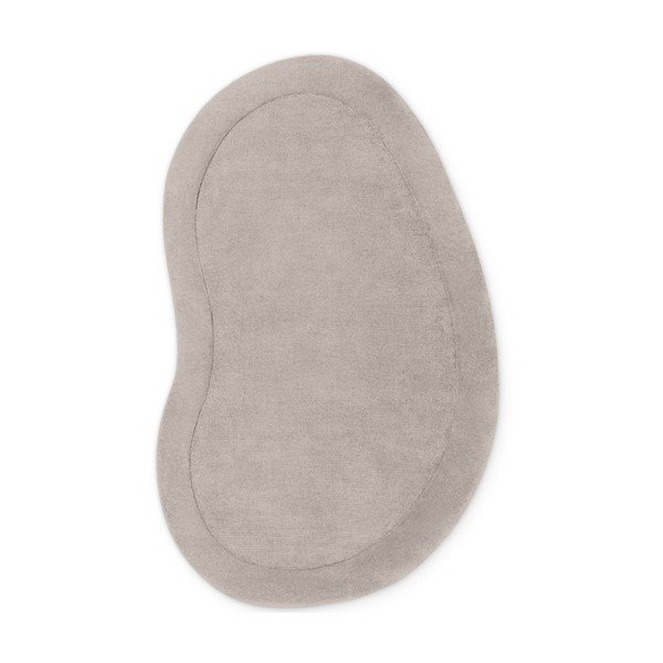 Rankų darbo pilkos spalvos kilimas iš vilnos mišinio 125x200 cm Kari Organic – Villeroy&Boch