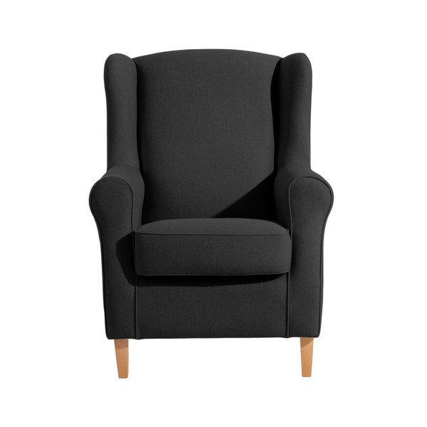 Juodas fotelis Max Winzer Lorris Black-image-1