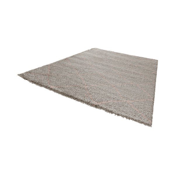 Pilkas kilimas Mint Rugs Allure Ronno Grey Rose, 80 x 150 cm-image-1