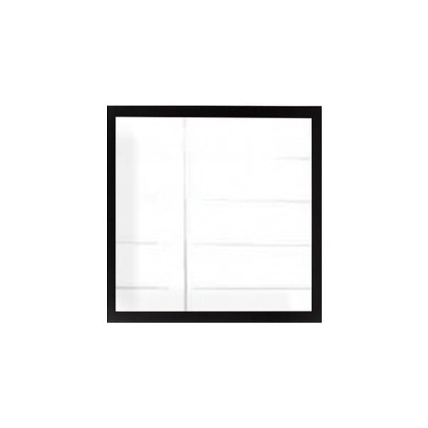 3 sieninių veidrodžių su juodais rėmais rinkinys Oyo Concept Setayna, 24 x 24 cm