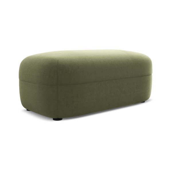 Žalios spalvos iš velveto taburetė Moana – Makamii-image-2