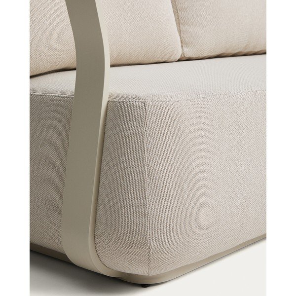 Smėlio spalvos iš audinio sodo sofa Tamaris – Kave Home-image-4