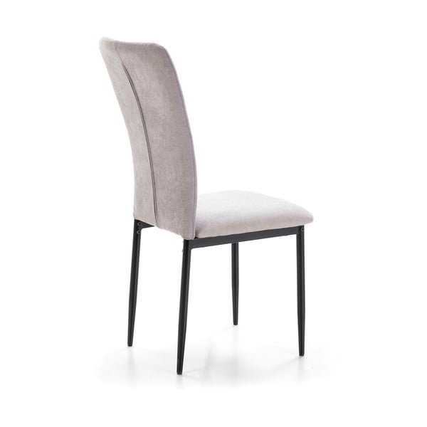 Valgomojo kėdės šviesiai pilkos spalvos 4 vnt. Holly – Marckeric-image-3