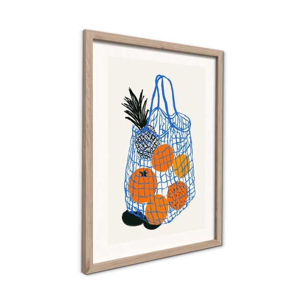 Spausdintas paveikslas su rėmeliu 30x40 cm Summer Fruit – Styler-image-4